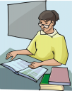 School Desk Clipart