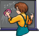 School Chalkboard Clipart