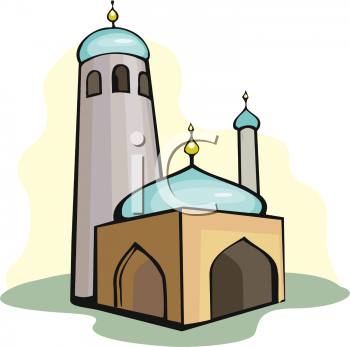 clipart masjid 3d