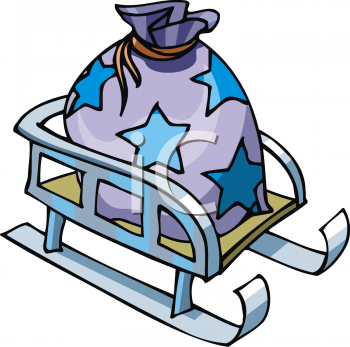 Santas Sleigh Clipart