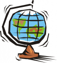 School Globe Clipart