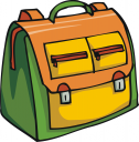 School Backpack Clipart