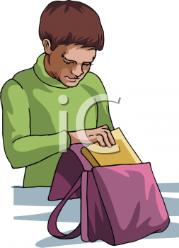 School Backpack Clipart