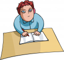 School Desk Clipart