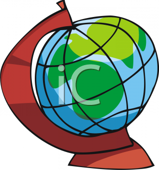 School Globe Clipart