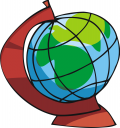 School Globe Clipart