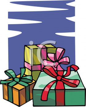 Christmas Presents Clipart