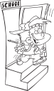 School Backpack Clipart