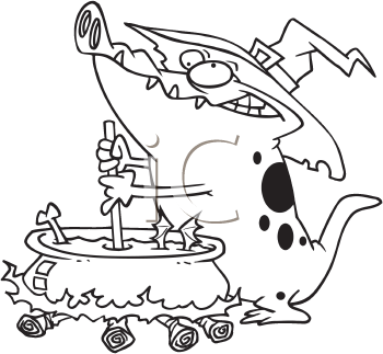 Witches Cauldron Clipart