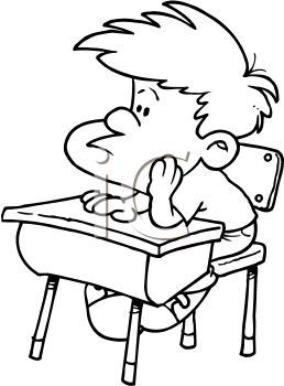 School Desk Clipart