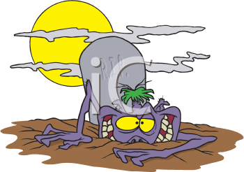 Halloween Zombie Clipart