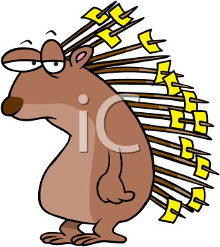 Porcupine Clipart