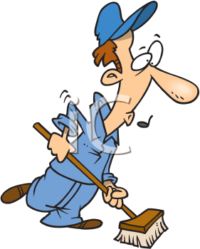Janitor Clipart