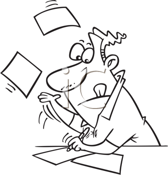 Clerk Clipart