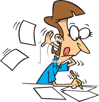 Clerk Clipart