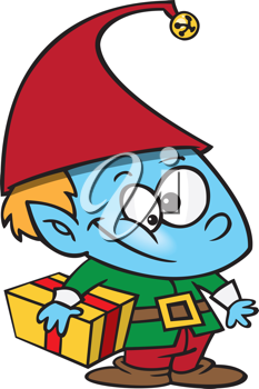 Christmas Elf Clipart