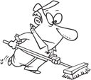 Janitor Clipart