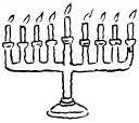 Christmas Candles Clipart