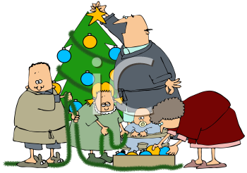 Christmas Ornaments Clipart