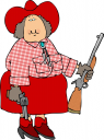 Cowgirl Clipart