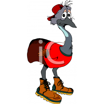 Ostrich Clipart