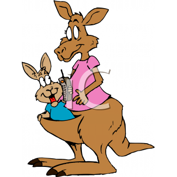 Royalty Free Kangaroo Clipart