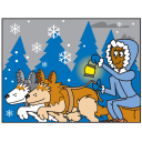 Husky Clipart