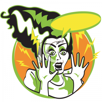 Haunted Halloween Clipart