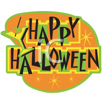 Haunted Halloween Clipart