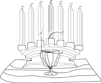 Christmas Candles Clipart
