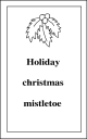 Mistletoe Clipart