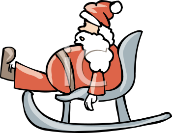Santas Sled Clipart