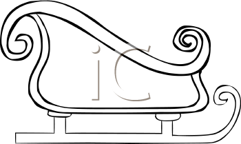 Santas Sleigh Clipart