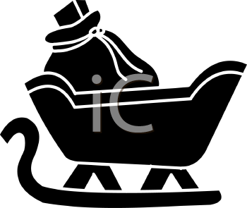 Santas Sleigh Clipart