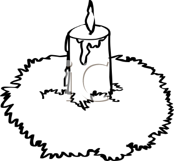 Christmas Candles Clipart