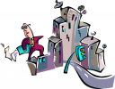 Commercial Building Clipart