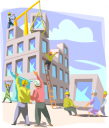 Commercial Building Clipart