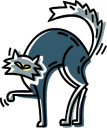 Black Cat Clipart