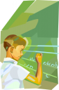 School Classroom Clipart