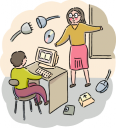 School Classroom Clipart