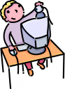 School Classroom Clipart