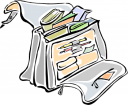 School Backpack Clipart