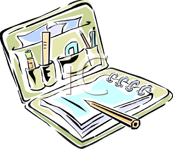 School Notebook Clipart