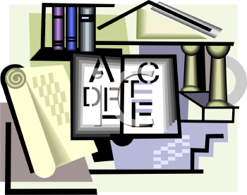 School Library Clipart