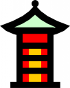 Japanese Architecture Clipart