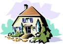 Neighborhood Architecture Clipart