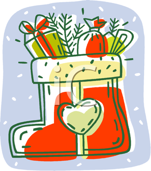 Christmas Stocking Clipart