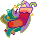 Christmas Stocking Clipart