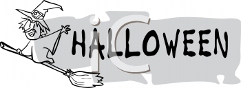 Witches Broomstick Clipart