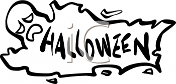Haunted Halloween Clipart